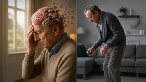 Difference between Alzheimer's disease and Parkinson's disease